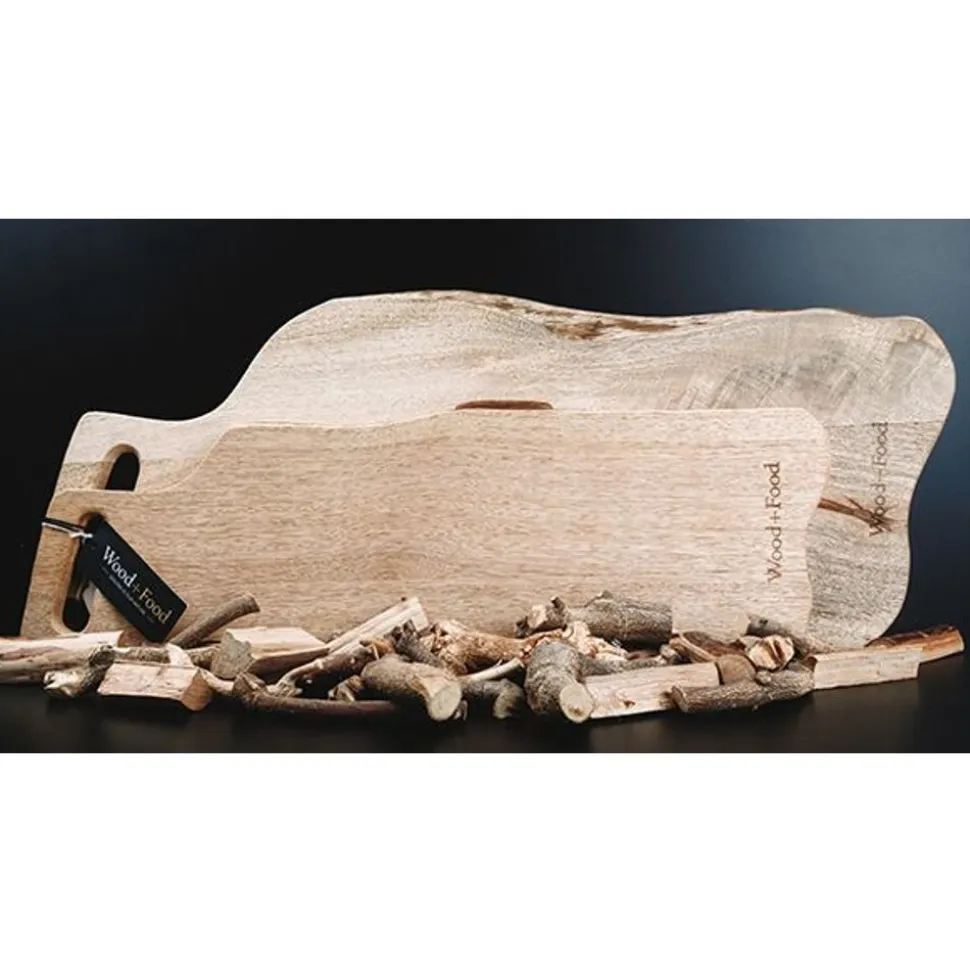 Wood & Food Grip Serveerplank 60x22cm mango