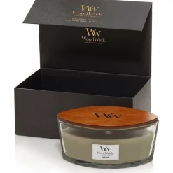 Woodwick Geurkaars Deluxe Gift Set Ellipse Fireside