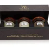 Woodwick Geurkaars Deluxe Giftset 3 mini Woody