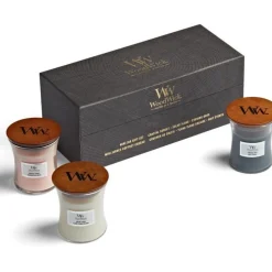 Woodwick Geurkaars Deluxe Gift Set 3 Mini Floral