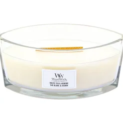 Woodwick Geurkaars Ellipse White Tea & Jasmine