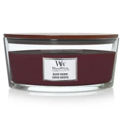 Woodwick Geurkaars Ellipse Black Cherry