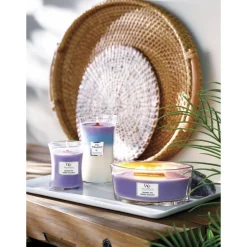 Woodwick Geurkaars Ellipse Lavender Spa