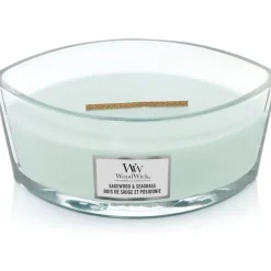 Woodwick Geurkaars Ellipse Sagewood & Seagrass