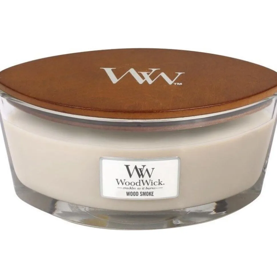 Woodwick Geurkaars Ellipse Wood Smoke