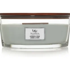 Woodwick Geurkaars Ellipse Lavender & Cedar