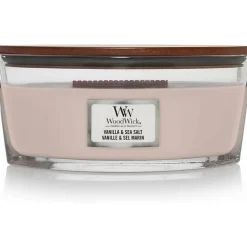 Woodwick Geurkaars Ellipse Vanilla & Sea Salt