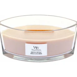Woodwick Geurkaars Ellipse Vanilla & Sea Salt
