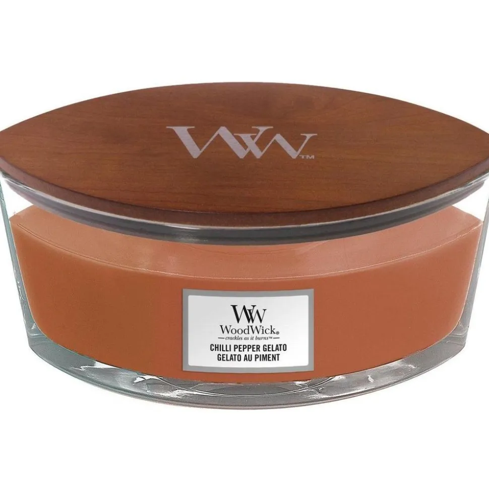 Woodwick Geurkaars Ellipse Chilli Pepper Gelato