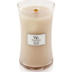 Woodwick Geurkaars Large White Honey