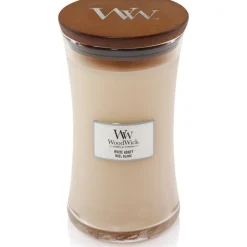 Woodwick Geurkaars Large White Honey