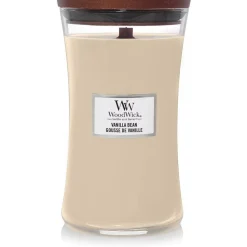 Woodwick Geurkaars Large Vanilla Bean