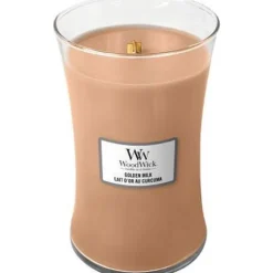 Woodwick Geurkaars Large Golden Milk