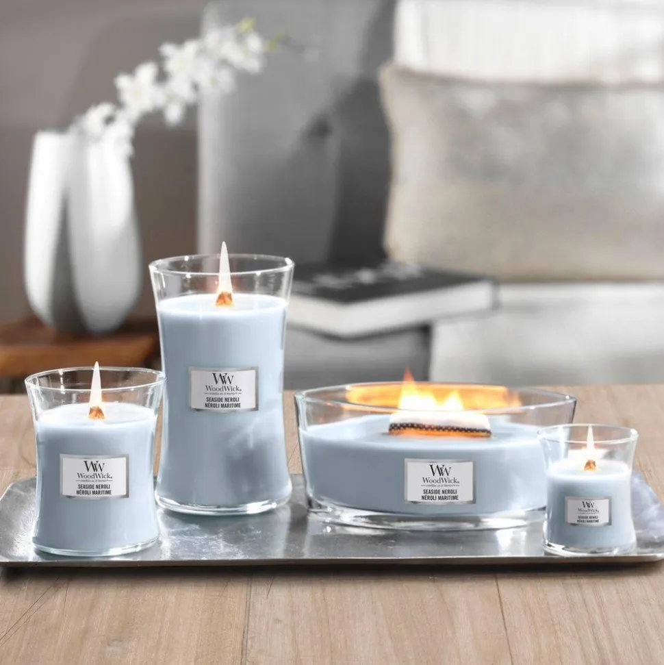 Woodwick Geurkaars Large Seaside Neroli