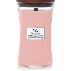 Woodwick Geurkaars Large Pressed Blooms & Patchouli