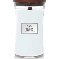 Woodwick Geurkaars Large Magnolia Birch