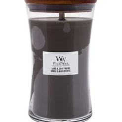 Woodwick Geurkaars Large Sand & Driftwood