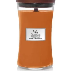 Woodwick Geurkaars Large Pumpkin Praline