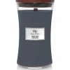 Woodwick Geurkaars Large Indigo Suede