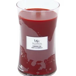 Woodwick Geurkaars Large Cinnamon Chai