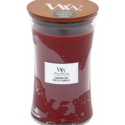 Woodwick Geurkaars Large Cinnamon Chai