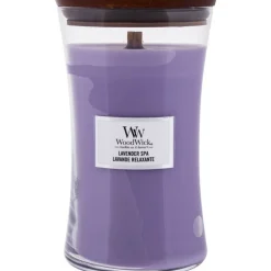 Woodwick Geurkaars Large Lavender Spa