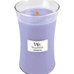 Woodwick Geurkaars Large Lavender Spa