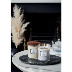 Woodwick Geurkaars Medium Warm Wool