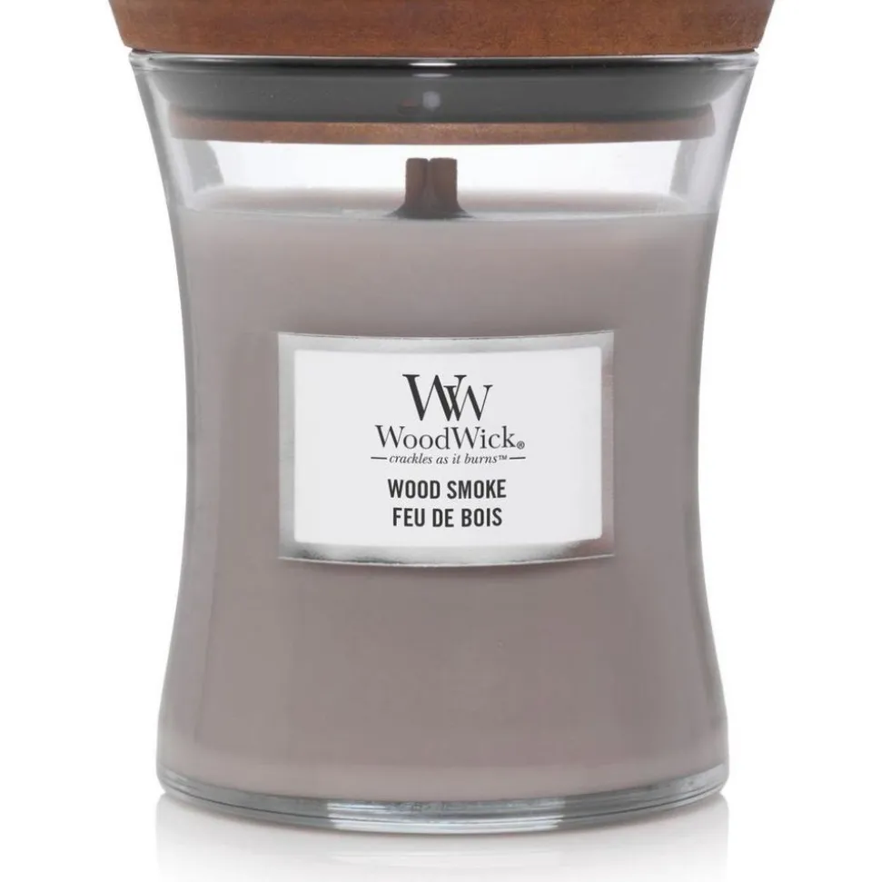 Woodwick Geurkaars Medium Wood Smoke