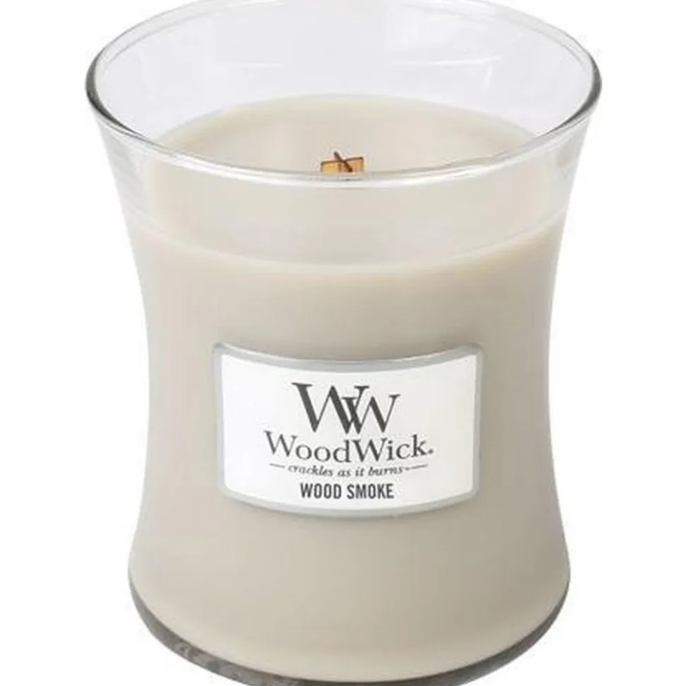 Woodwick Geurkaars Medium Wood Smoke