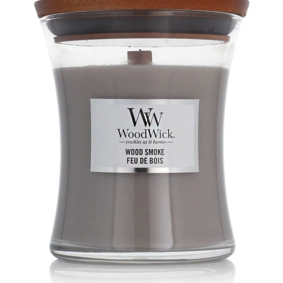 Woodwick Geurkaars Medium Wood Smoke