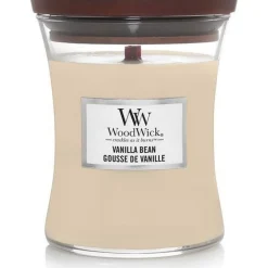 Woodwick Geurkaars Medium Vanilla Bean