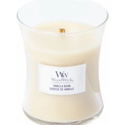 Woodwick Geurkaars Medium Vanilla Bean