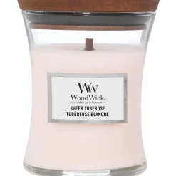 Woodwick Geurkaars Medium Sheer Tuberose