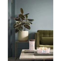 Woodwick Geurkaars Medium Sheer Tuberose