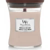 Woodwick Geurkaars Medium Vanilla & Sea Salt