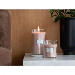 Woodwick Geurkaars Medium Vanilla & Sea Salt