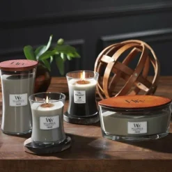 Woodwick Geurkaars Medium Fireside