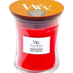 Woodwick Geurkaars Medium Crimson Berries