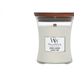 Woodwick Geurkaars Medium Smoked Jasmine
