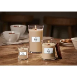 Woodwick Geurkaars Medium White Honey