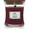 Woodwick Geurkaars Medium Black Cherry