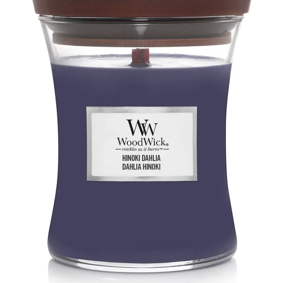 Woodwick Geurkaars Medium Hinoki Dahlia