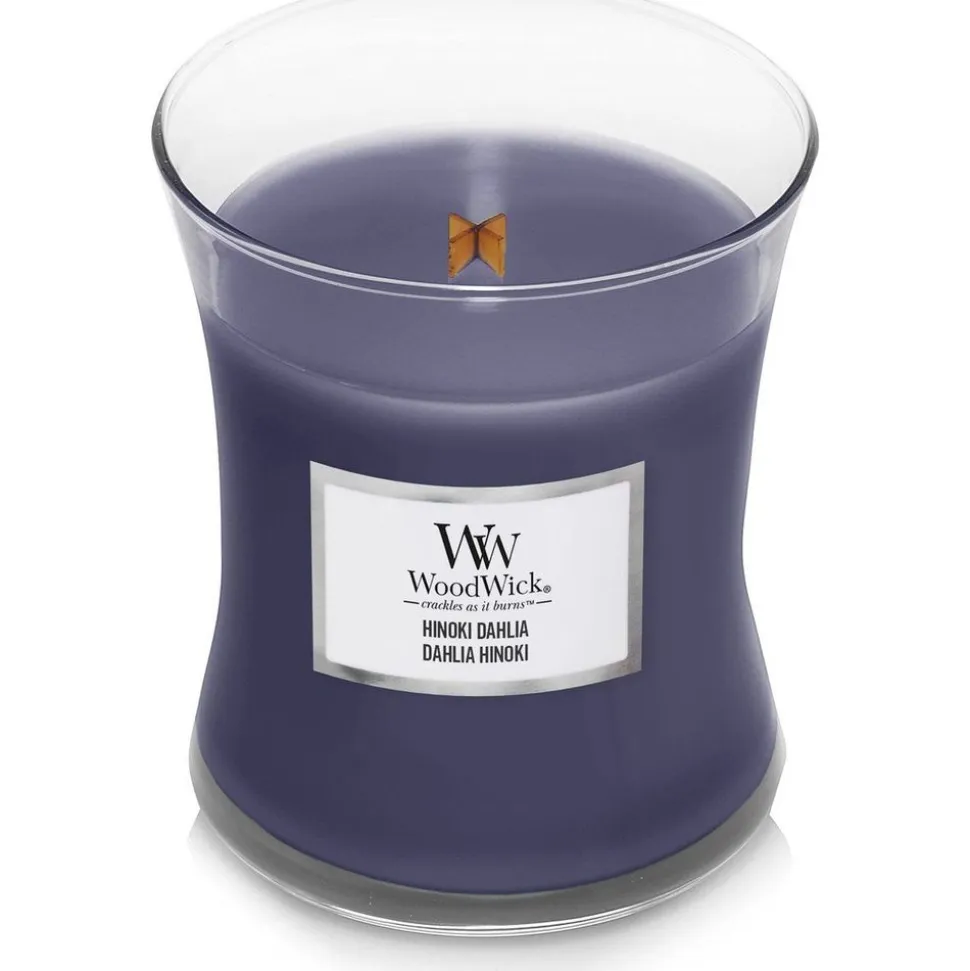 Woodwick Geurkaars Medium Hinoki Dahlia