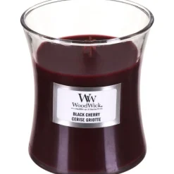 Woodwick Geurkaars Mini Black Cherry