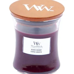 Woodwick Geurkaars Mini Black Cherry