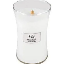 Woodwick Geurkaars Mini Island Coconut
