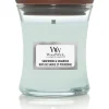 Woodwick Geurkaars Mini Sagewood & Seagrass