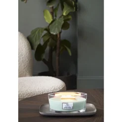 Woodwick Geurkaars Mini Sagewood & Seagrass