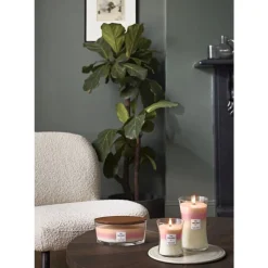 Woodwick Trilogy Geurkaars Ellipse Blooming Orchard